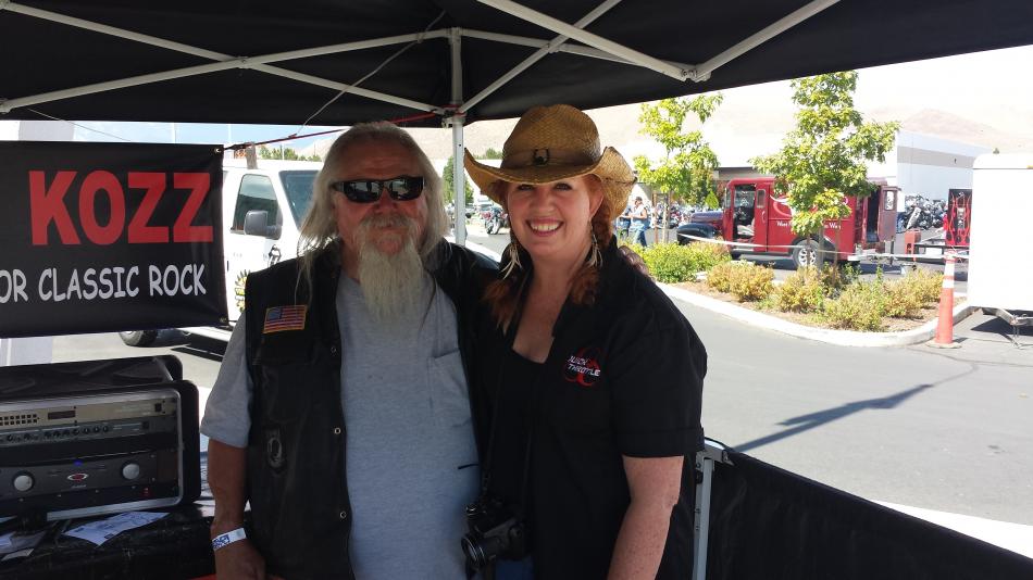 Jim Mclain from KOZZ and Dana Lee Fruend.