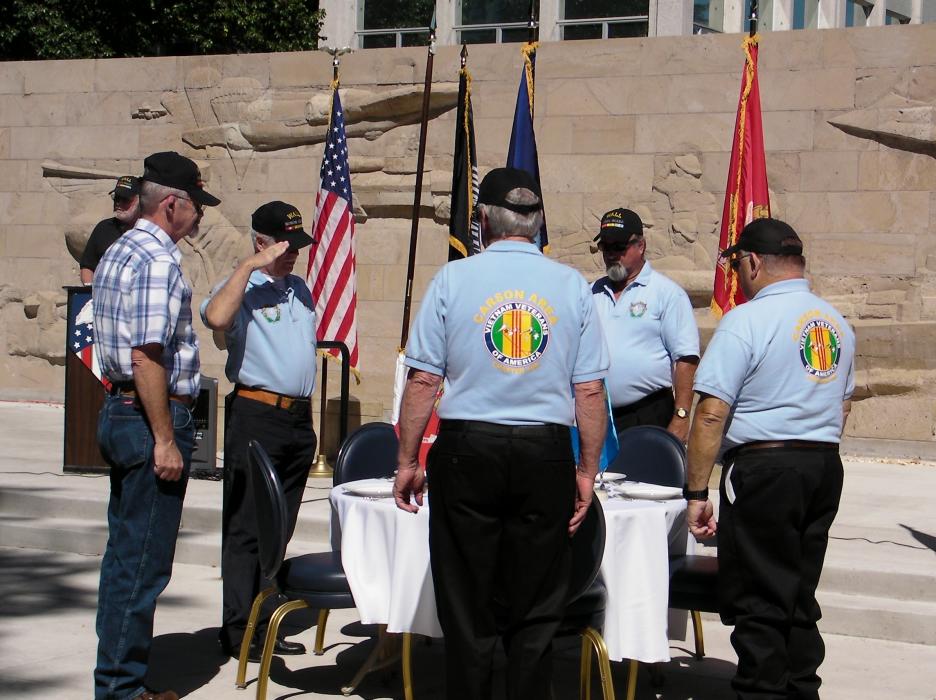 Warrior Table and Honors Ceremony.