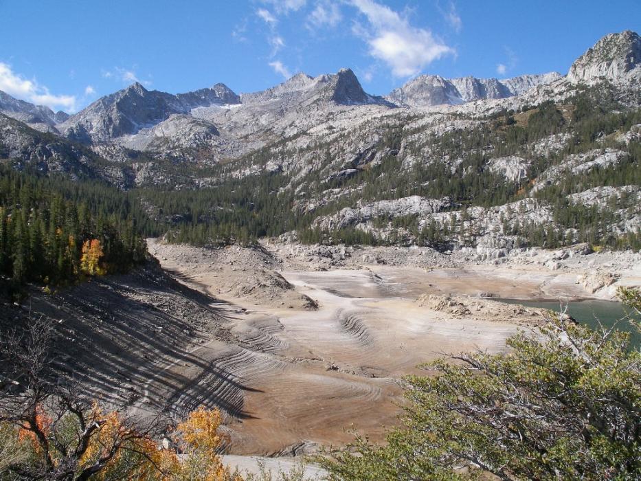 The back area of South Lake, this year. Photo by Don Quilici