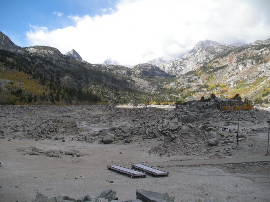 Lake Sabrina, this year. Photo by Don Quilici