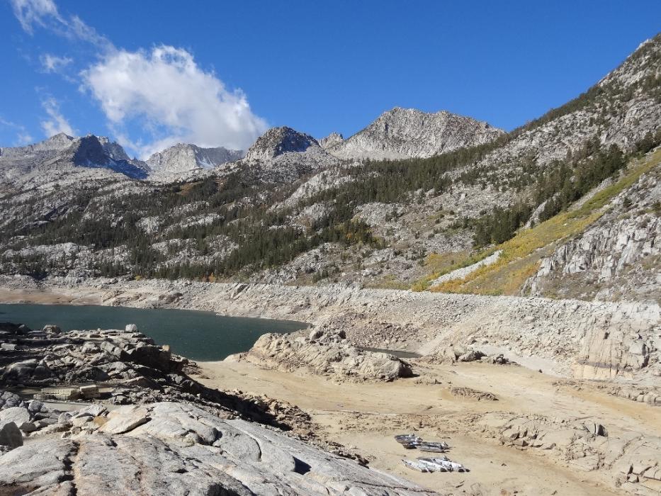 South Lake, this year.  Photo by Elaine Quilici