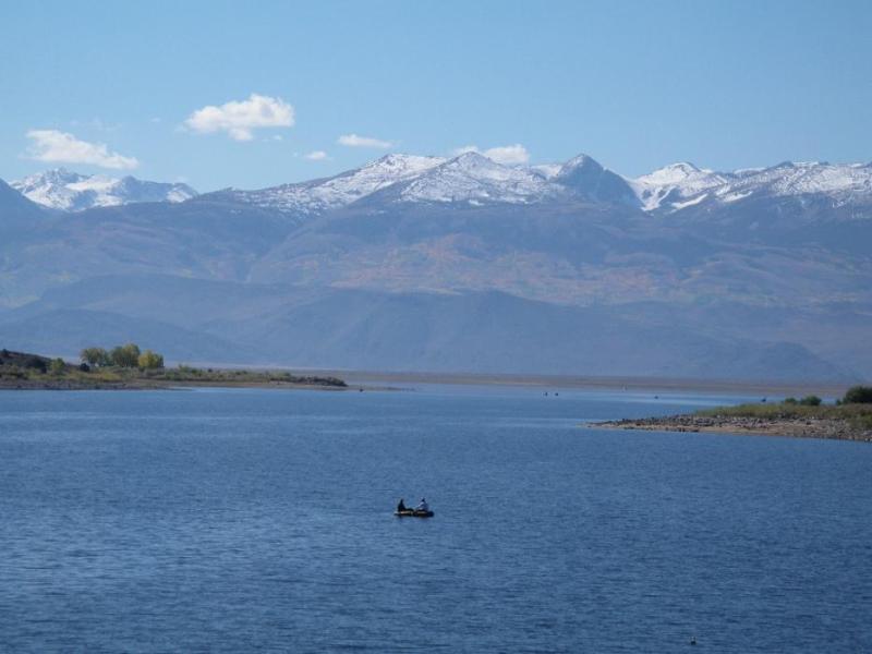 Bridgeport Reservoir.  Photo by Elaine Quilici