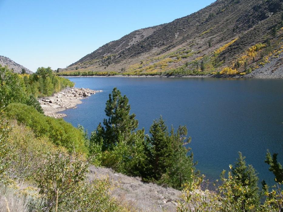 Lundy Lake.  Photo by Elaine Quilici