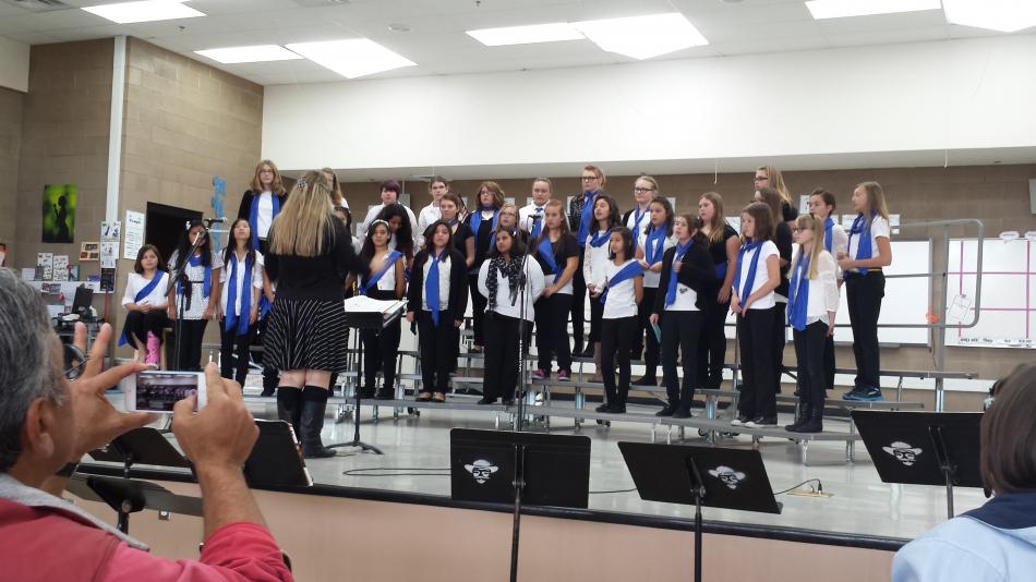 CMS Girls Choir.
