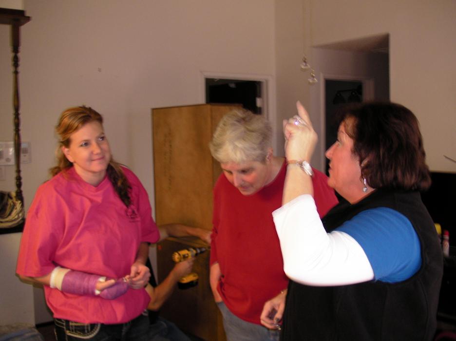 Shrum, McGinley and Michele Creasey with Pro Group Management.