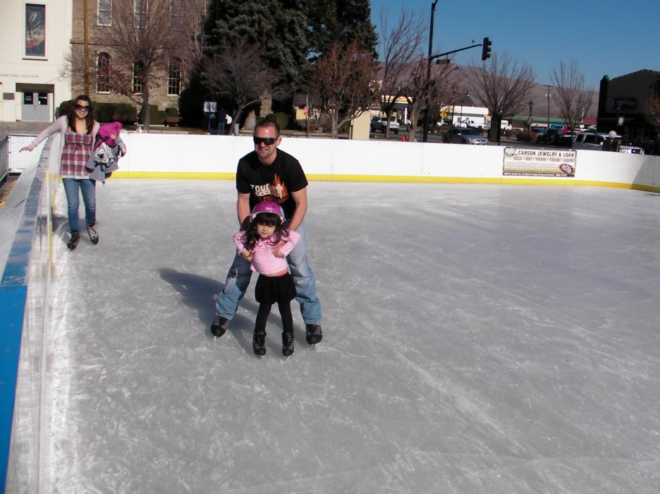 Ben Lindbloom and daughter Alivia.