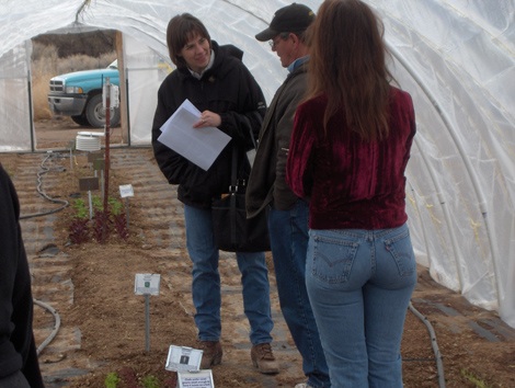 University of Nevada Cooperative Extension Educator Holly Gatzke discusses hoop house production.