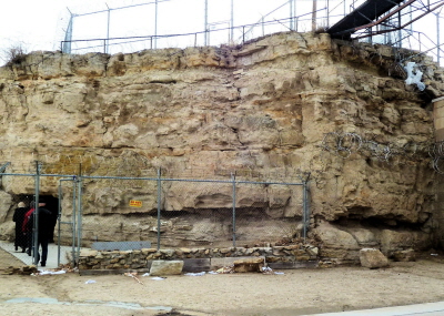 Entrance to the Cave at Nevada State Prison in Carson City.