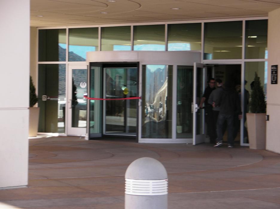 Family members of the victim were allowed entry into the hospital.