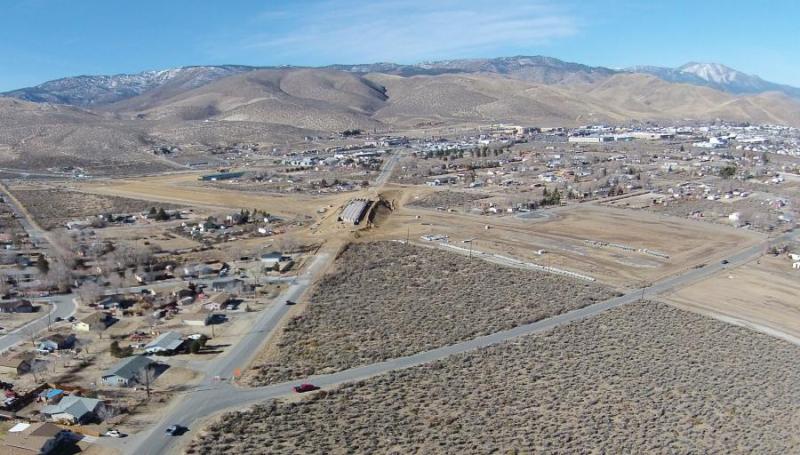 Carson City Freeway Snyder St. bridge construction