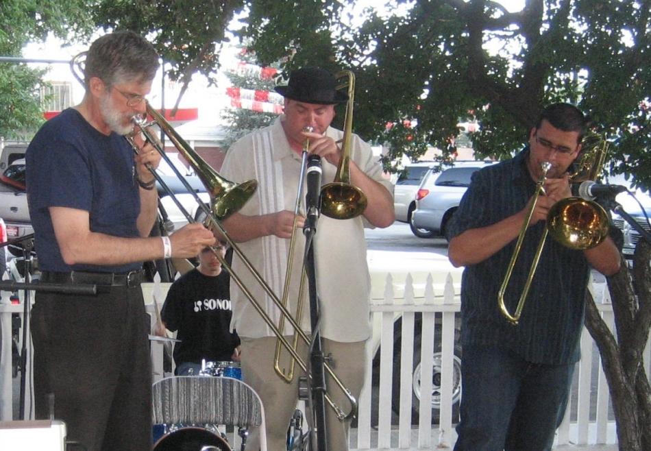Trombonists David Bugli,