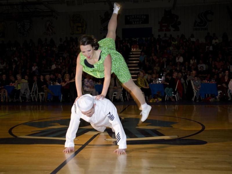 Dancing team from the 2013 Dancing with the Stars event.