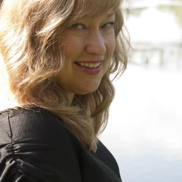 June Sylvester Saraceno at the Camac artists residency in Marnay-sur-Seine.