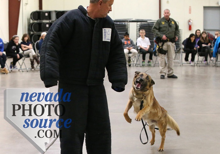 Volunteer trainer Bruce Huff in the 
