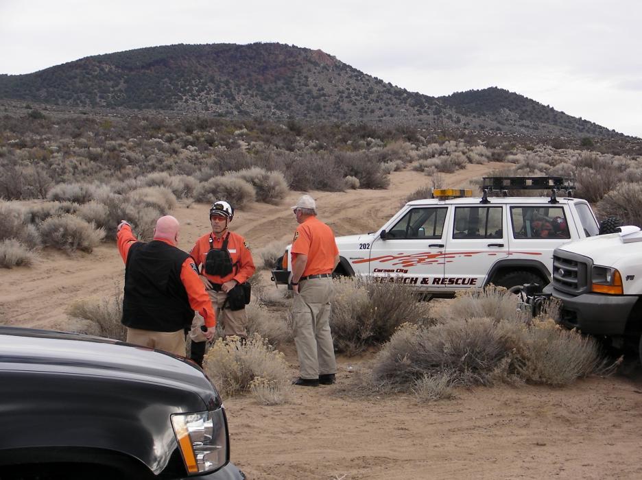 Carson City Search and Rescue was dispatched to the site of a plane crash Sunday.