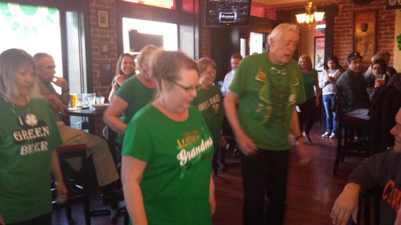Cloggers at The Firkin & Fox in Carson City.