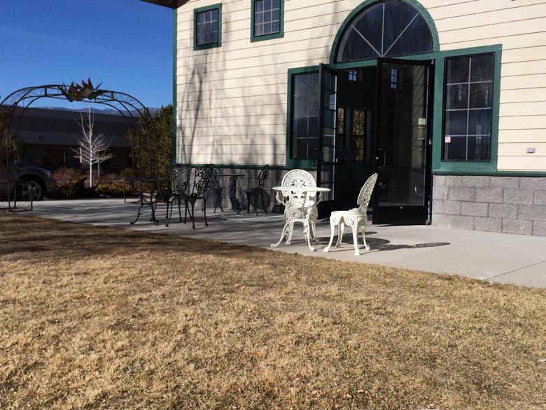 Outside patio