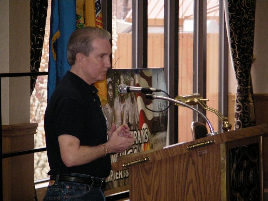 Carson City Mayor Bob Crowell served in the Vietnam War as a Navy Captain.