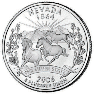 Nevada's wild horse coin was minted in 2006.