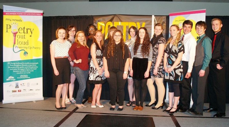 April is National Poetry Month. Nevada students recited poetry in Reno in March for Poetry Out Loud.