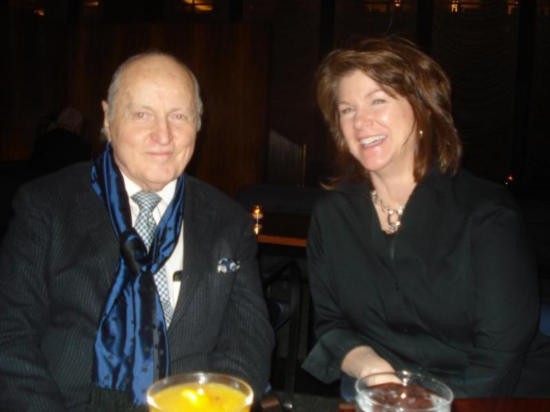 Renown Designer Mario Buatta honored Lake Tahoe design professional Linda McCall in New York City