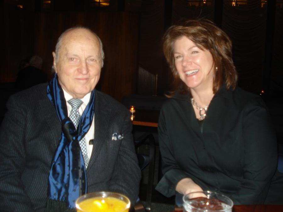 Renown Designer Mario Buatta honored Lake Tahoe design professional Linda McCall in New York City