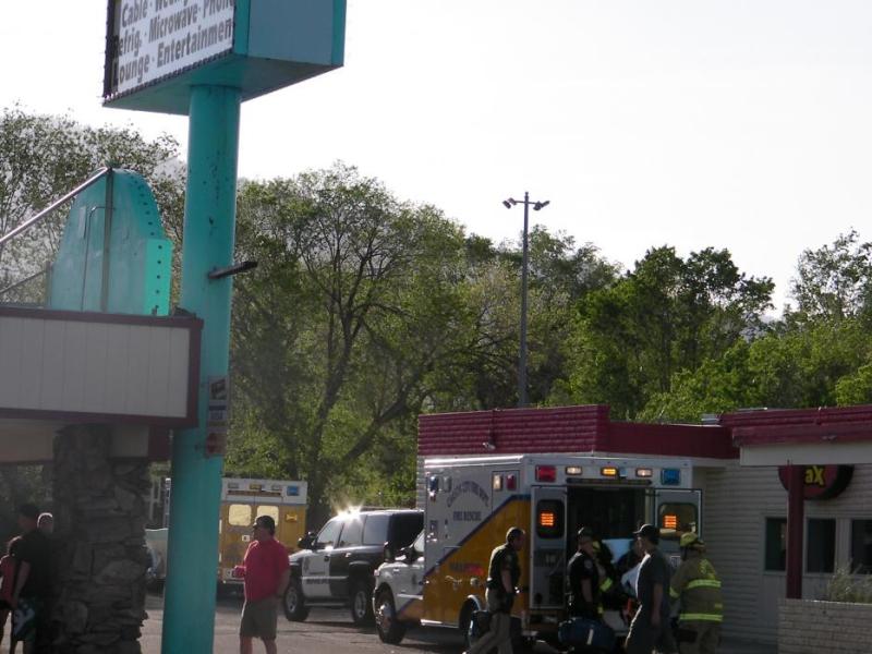 One taken to the hospital after Saturday fire at Carson City Inn.