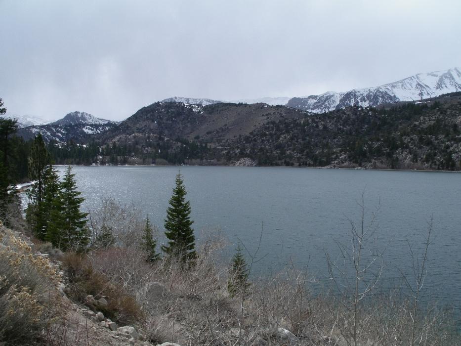 June Lake in the late spring. Photo by Elaine Quilici