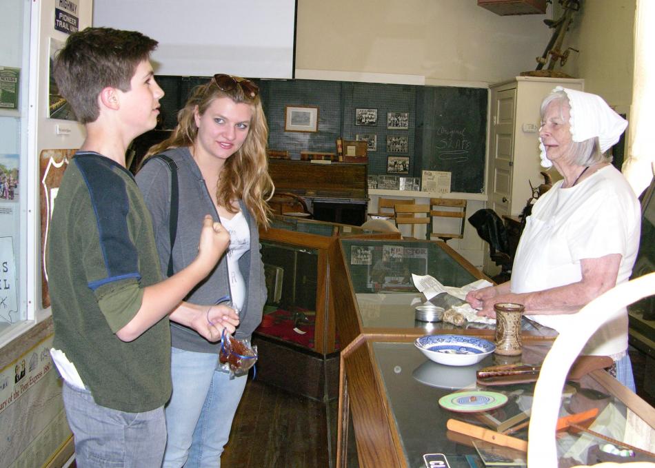Devon Stovall and Emily Delbecq learned how things used to be.