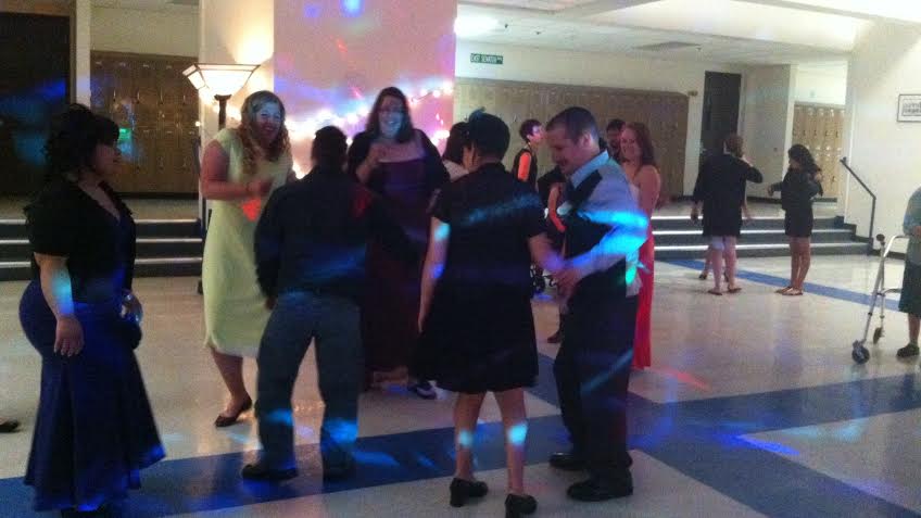 The kids all having fun