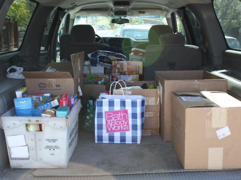 Donations to the Veteran's Guest House.