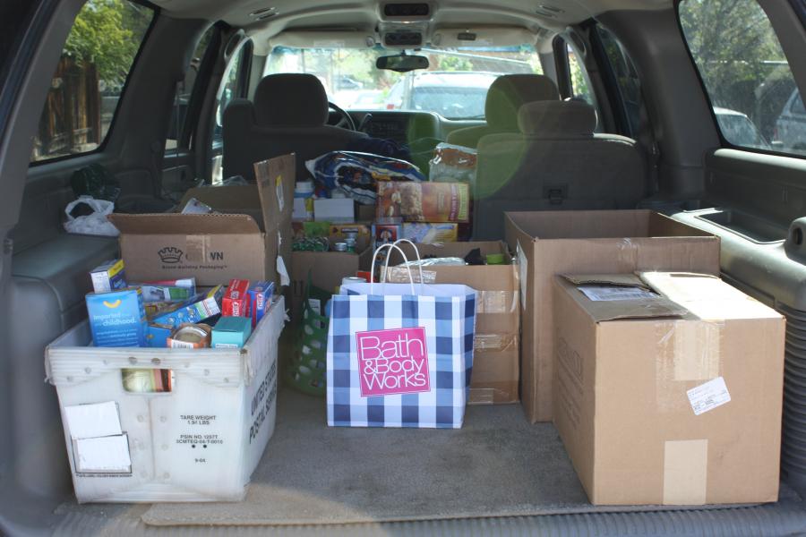 Donations to the Veteran's Guest House.
