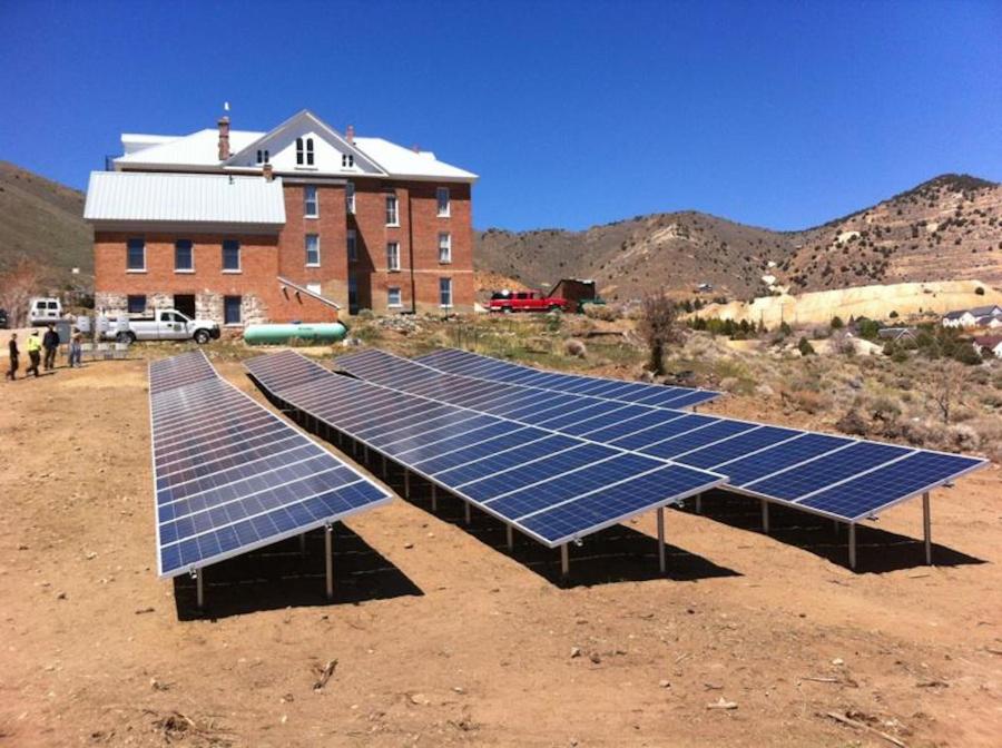 St. Mary's Art and Retreat Center's new solar array built by Black Rock Solar
