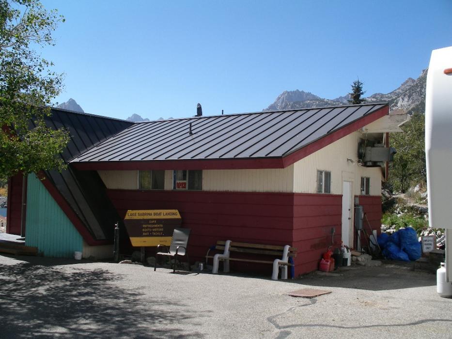 Lake Sabrina Boat Landing. Photo by Elaine Quilici