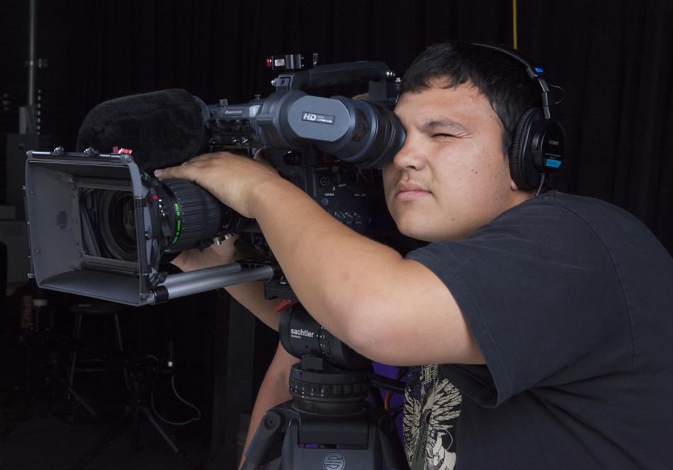Alejandro Girardot was one of the students who attended the Smallwood Multimedia Boot Camp at UNR.