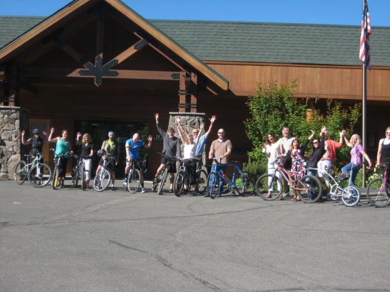 This is the fourth year for the agency's lead on the Lake Tahoe bike challenge.