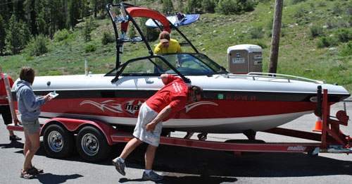Lake Tahoe boat inspectors have found invasive species on 13 watercraft since May.