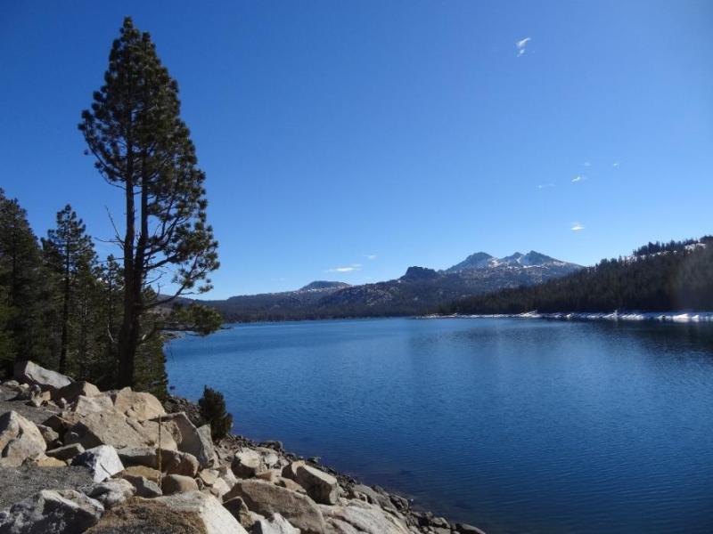Caples Lake.  Photo by Elaine Quilici