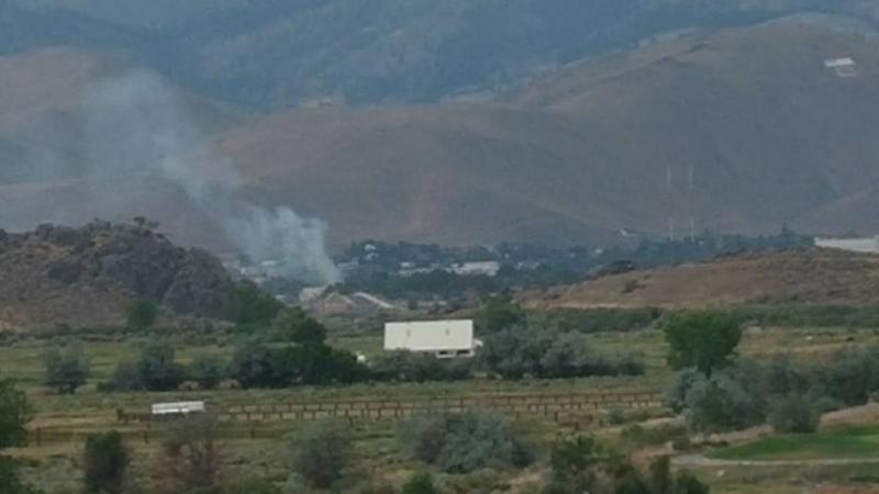 This fire was off of Little and Roop Street. Photo by Scott Garno