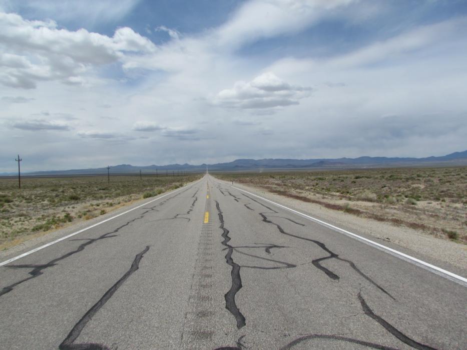 U.S. 50 between Austin and Eureka. Photo by Elaine Quilici