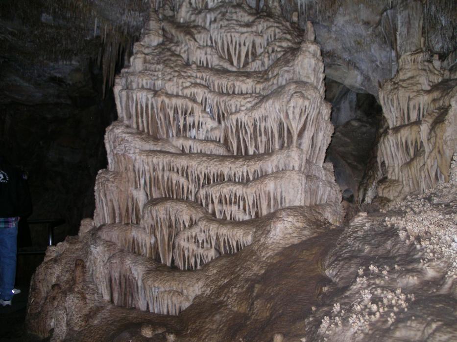 One of the formations in the Caves Photo by Don Quilici
