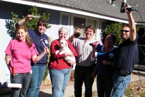 Here is a photo of last year's BAWN team at the home of Nora McGinley.
