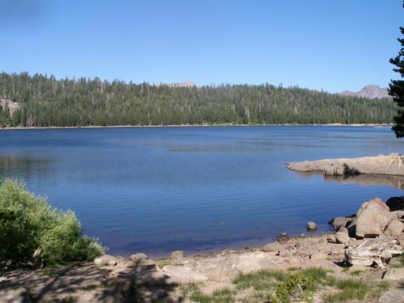 Lower Blue Lake. Photo by Elaine Quilici