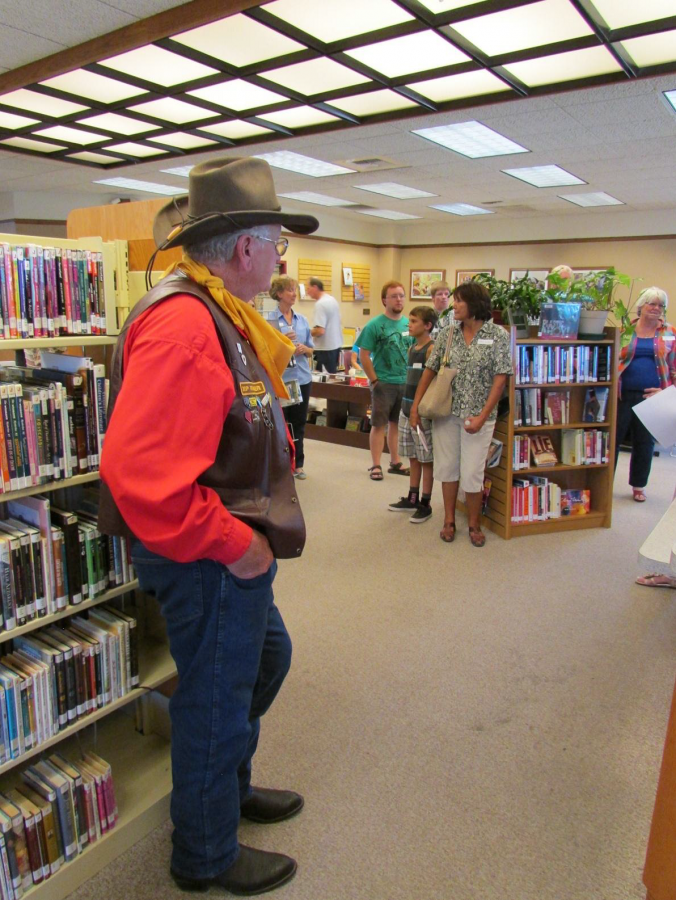 Local writer Ron Bell