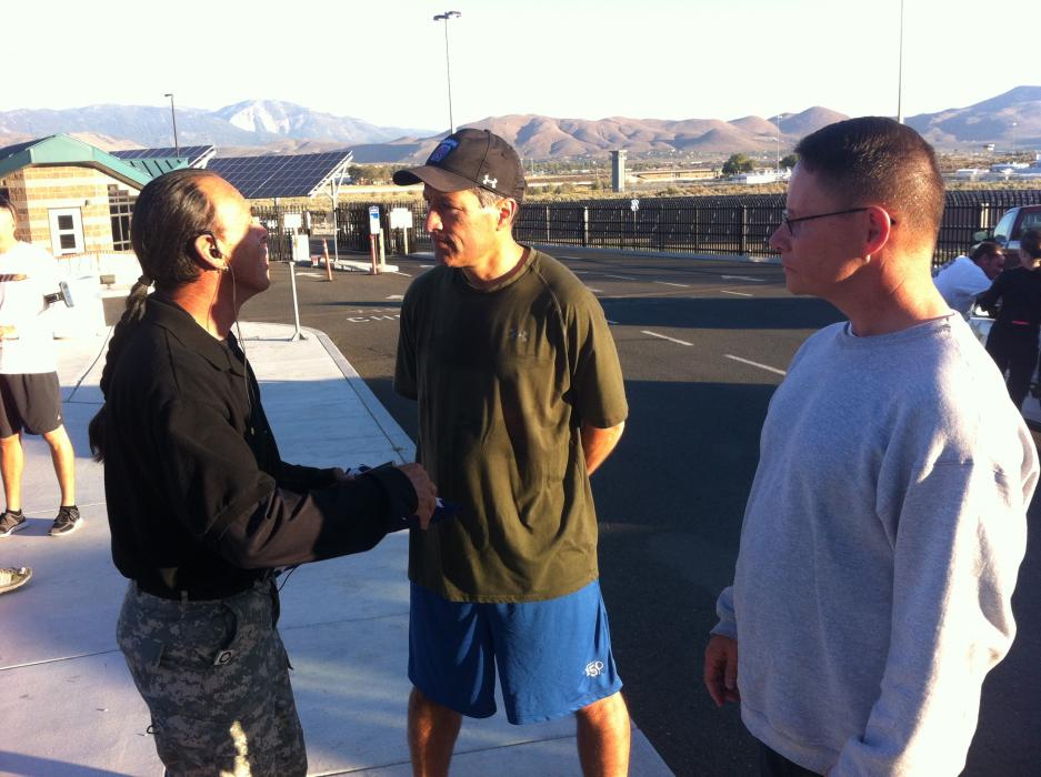 Ken Curtzwiler, Gov. Sandoval and Gen. Hanifan.