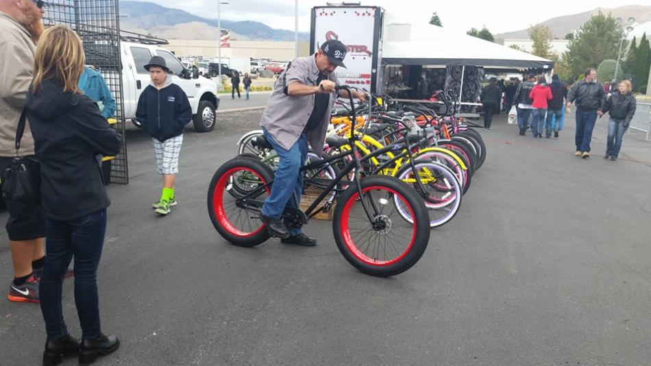 Bikes of all stripes are spread out over 5 acres at the Carson City Harley-Davidson. Photo by Dana Lee Fruend