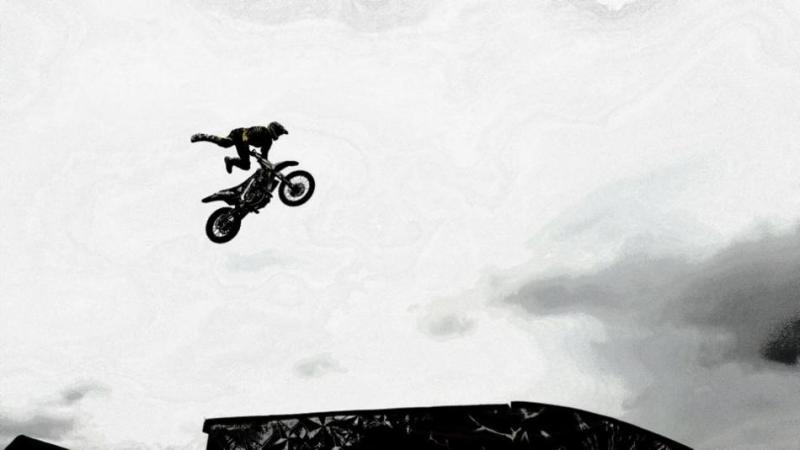 Stunt cycles maneuvered Saturday at Carson City Harley-Davidson. Photo by Dana Lee Fruend