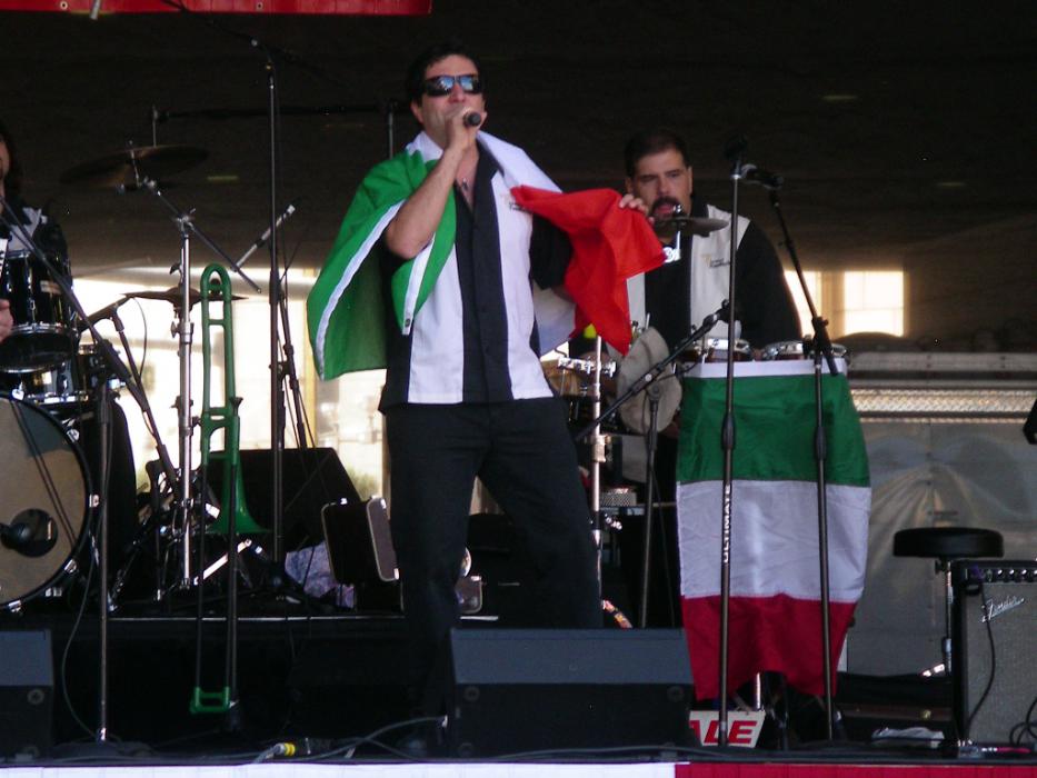 One of the entertainment groups. Photo by Elaine Quilici