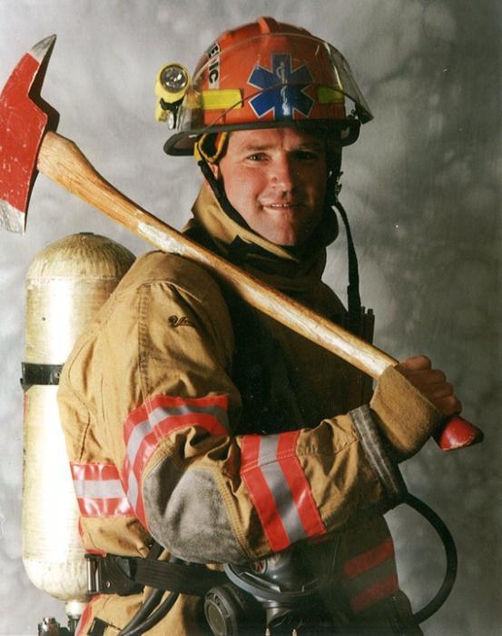 Fallen firefighter Engineer John T. DeLucchi