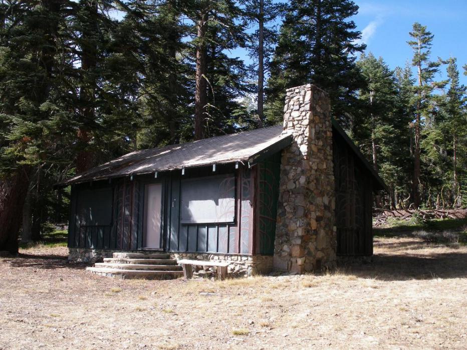 A former U.S. Forest Service cabin. Photo by Don Quilici